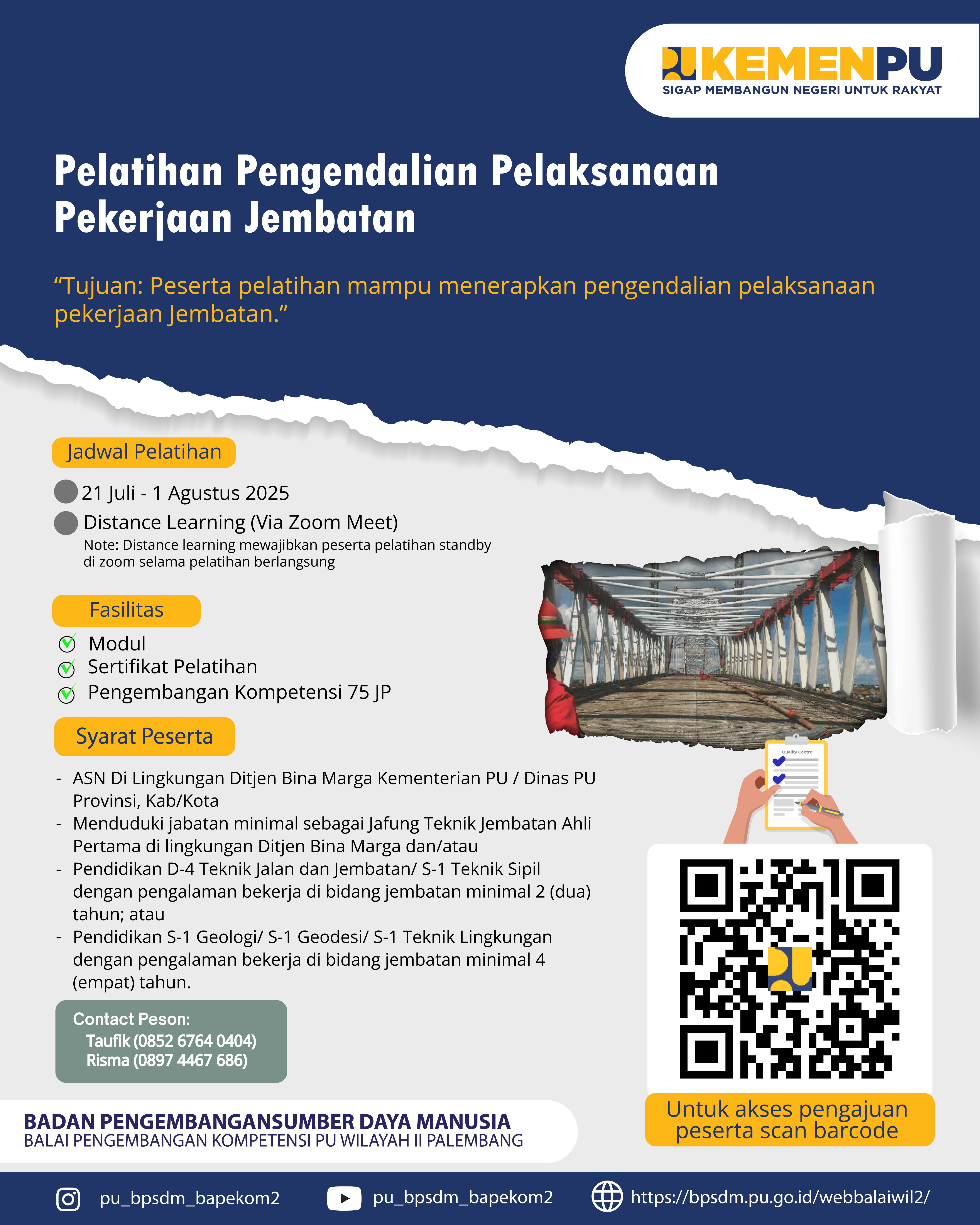 Pengendalian Pekerjaan jembatan