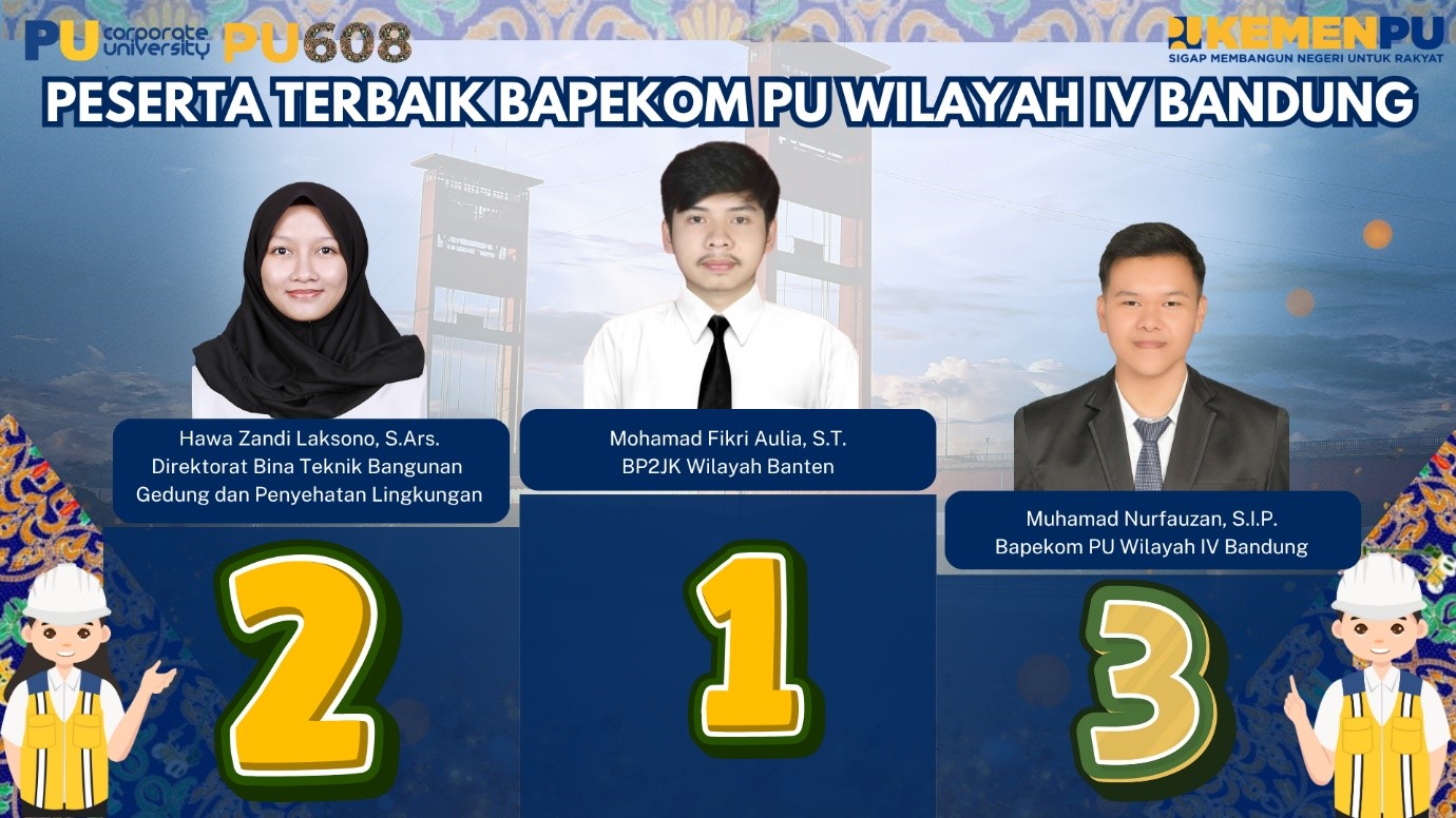 Peserta terbaik pelatihan dasar II