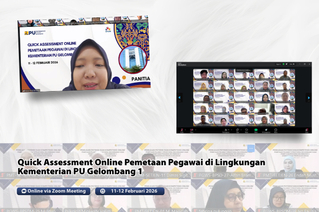 Demi hasil asesmen dan perencanaan pengembangan pegawai dapat lebih cepat, Balai Pensi adakan Quick Assessment
