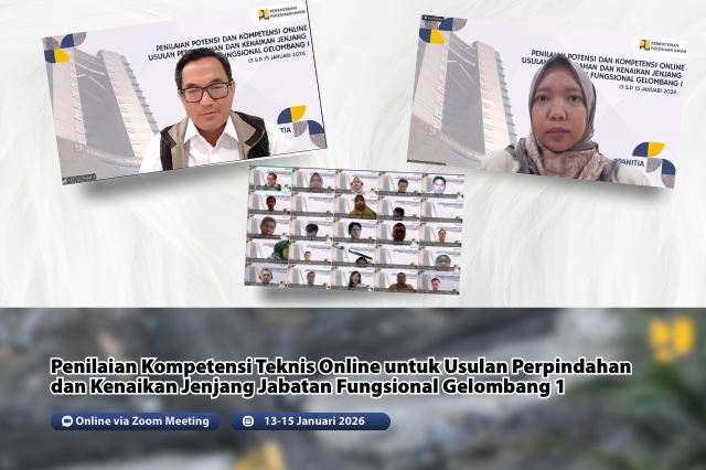 Balai Penilaian Kompetensi Selenggarakan Penilaian Potensi dan Kompetensi Online JF Gelombang 1 Tahun 2026