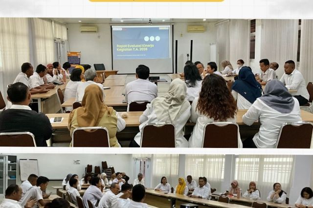 Rapat Evaluasi Capaian Kinerja bulan Januari - Maret tahun 2026