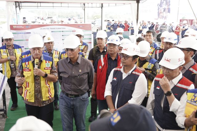 Kunjungan Menteri PU ke Proyek Jalan Tol Palembang–Betung dan Dukungan SDM Melalui Pelatihan BPSDM 2025 khususnya pada Bapekom II Palembang
