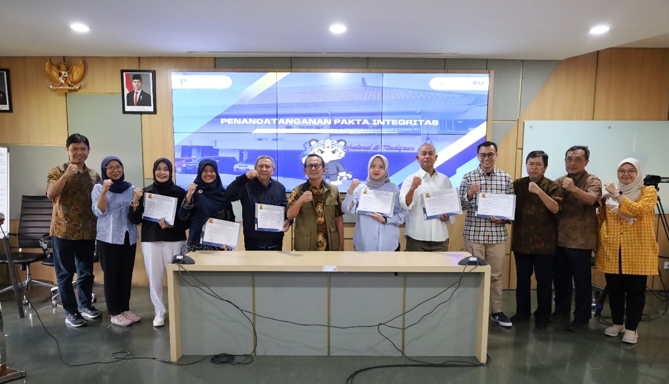 Penandatanganan Pakta Integritas bersama Mitra Kerja