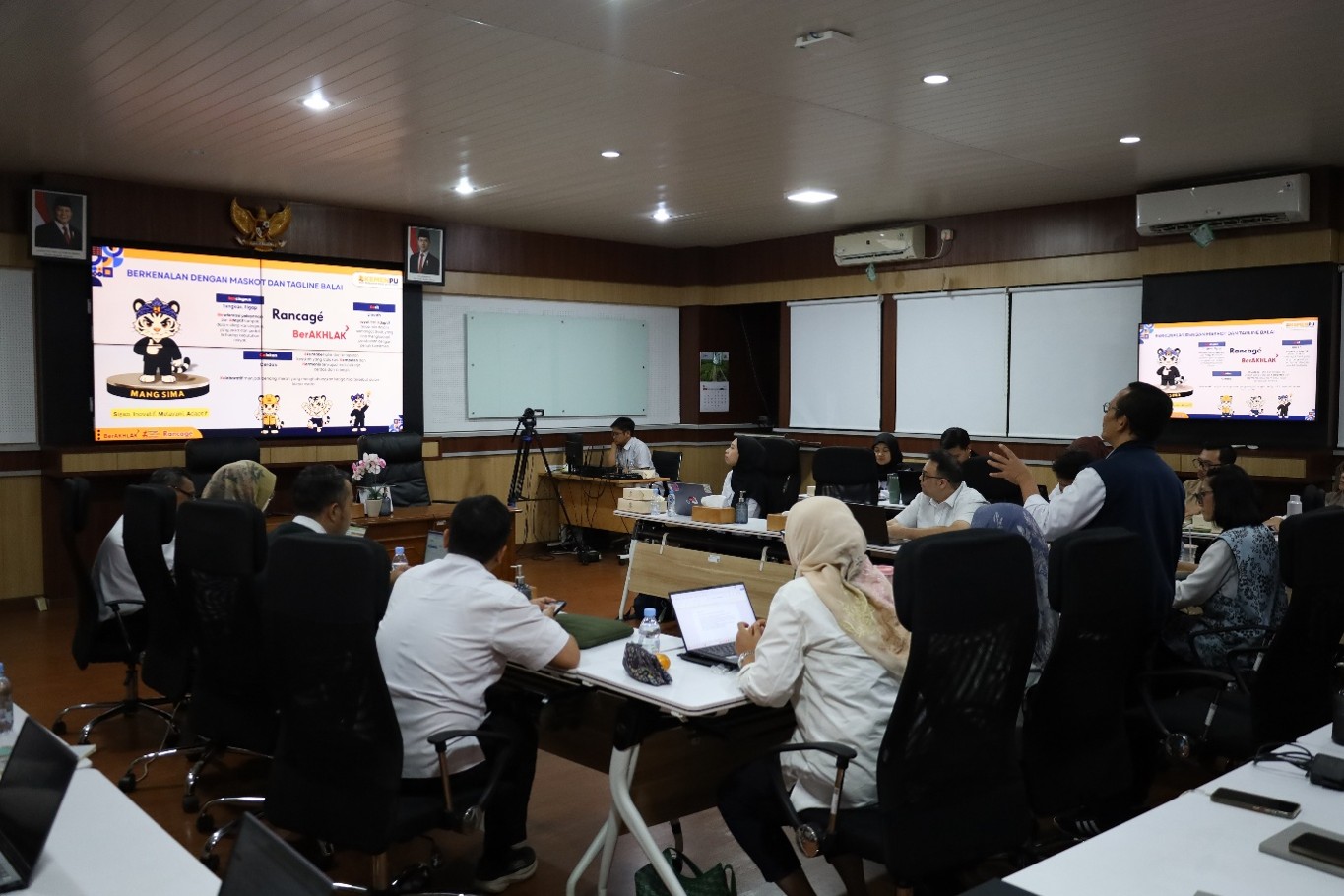 Tim Kerja Pembanguna Zona Integritas Bapekom PU Wilayah IV Bandung menghadiri Pendampingan Lapangan