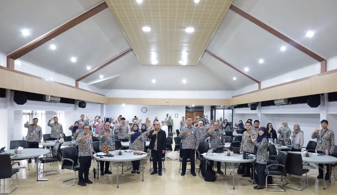 Foto: Sekretaris BPSDM memberikan sambutan dan membuka acara secara resmi