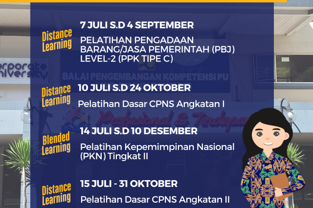 Jadwal Pelatihan di Bapekom IV Bandung bulan September 2025