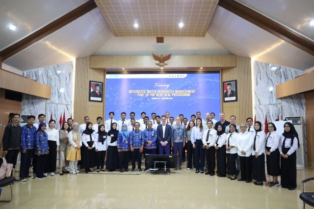 Perkuat Ketahanan Air Nasional: BPSDM Kementerian PU dan Blue Deal Indonesia Gelar Pelatihan Integrated Water Resources Management