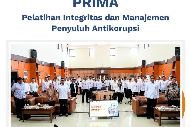 Pelatihan Integritas dan Manajemen Penyuluh Antikorupsi (PRIMA)