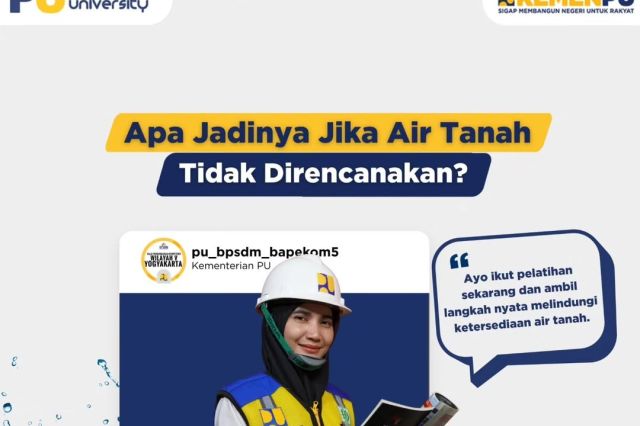 Pelatihan Perencanaan Teknis Air Tanah