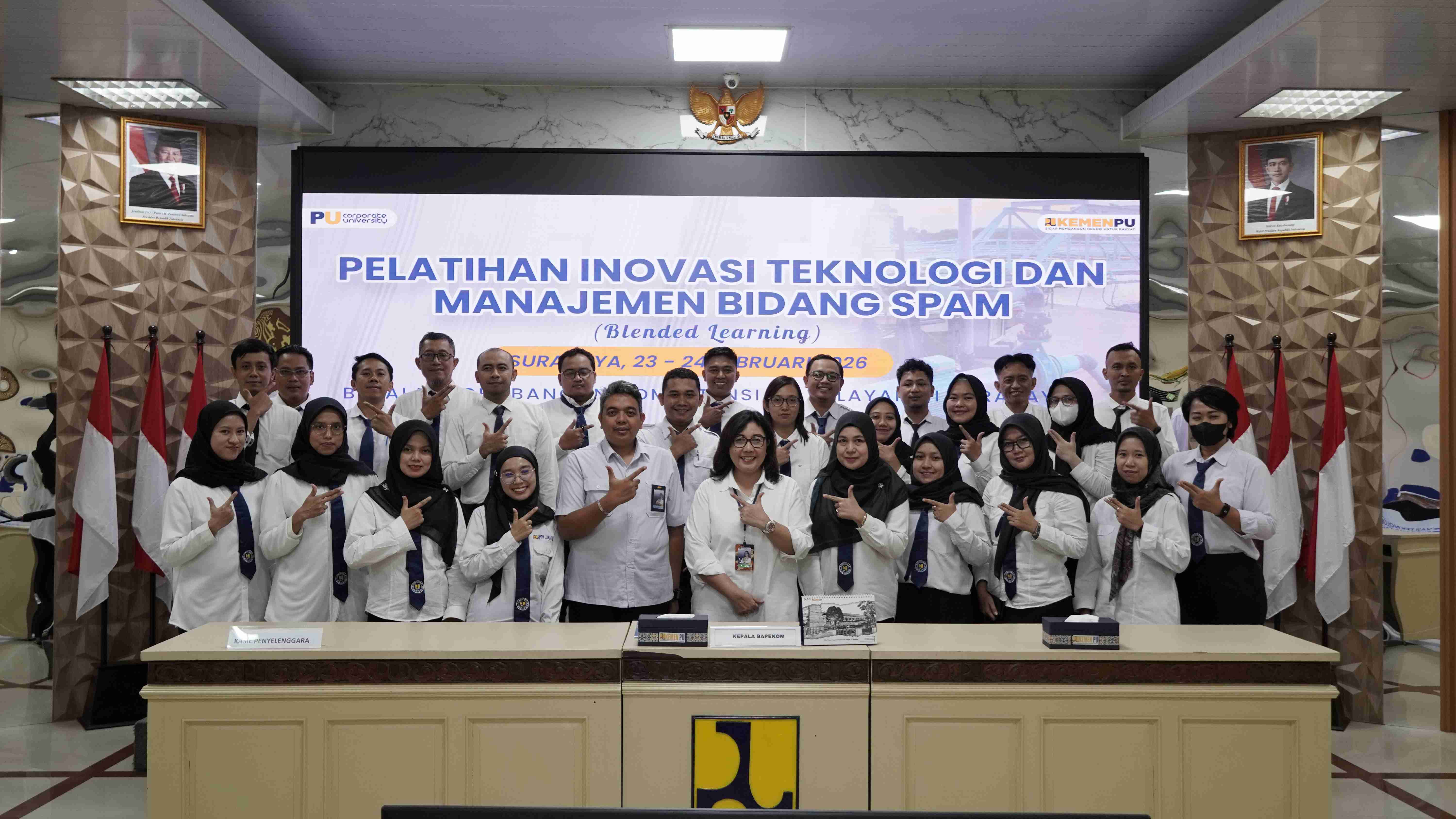 Perkuat Ketahanan Air Nasional, 31 ASN Tuntaskan Pelatihan Inovasi SPAM