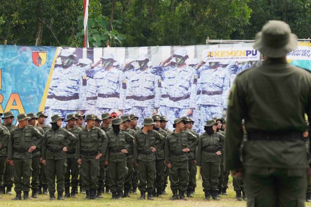 CPNS Kementerian PU 2025 Resmi Menuntaskan Pelatihan Bela Negara di Malang