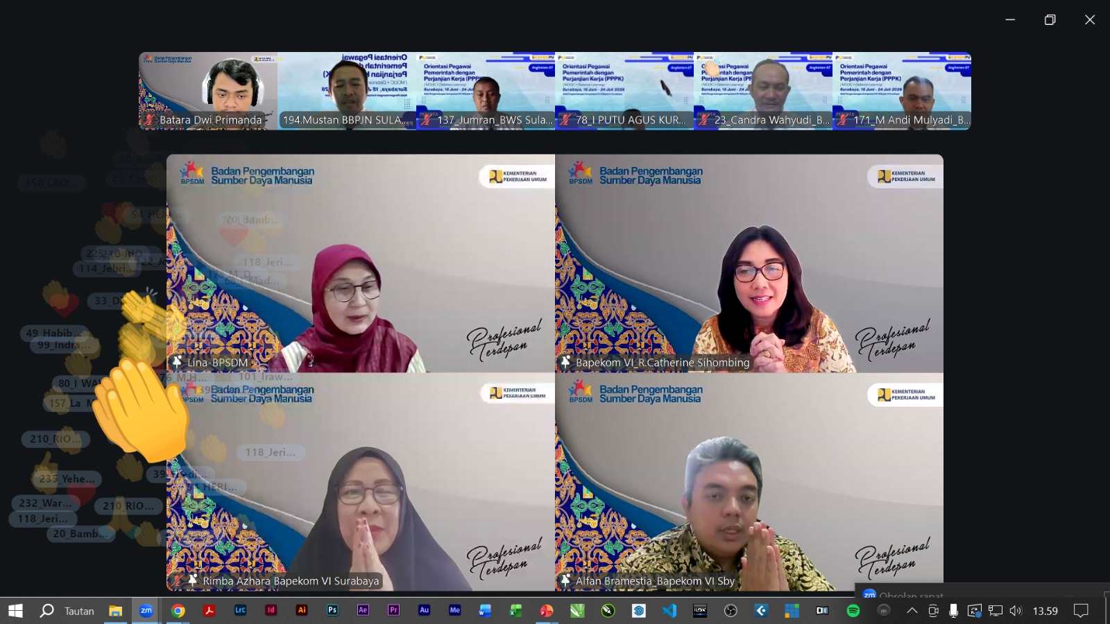 Orientasi PPPK Angkatan VII Tahun 2026 Resmi Ditutup, BPSDM PU Cetak ASN BerAKHLAK dan Siap Mengabdi
