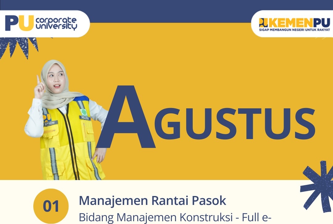 Jadwal Pelatihan Bulan Agustus 2026