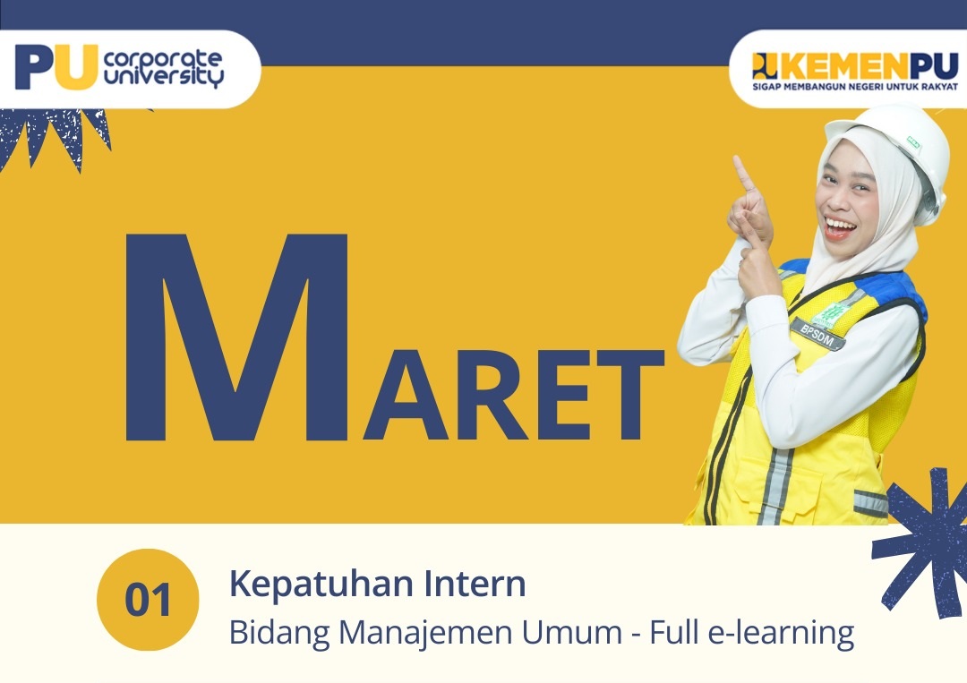 Jadwal Pelatihan Bulan Maret 2026