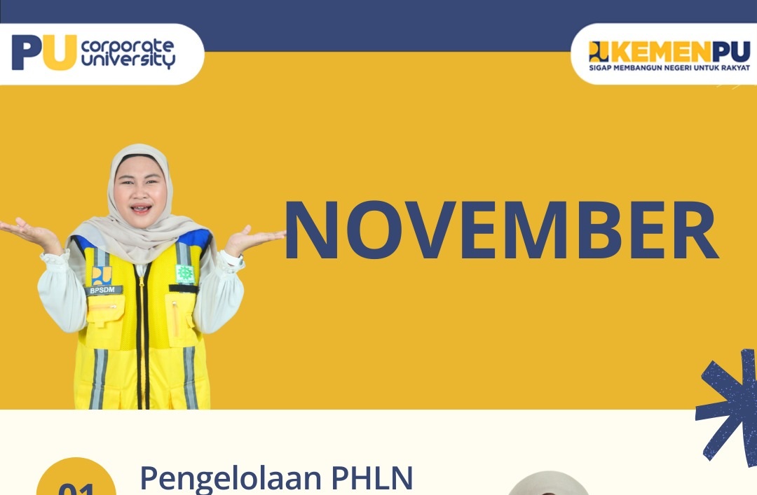 Jadwal Pelatihan Bulan November 2026