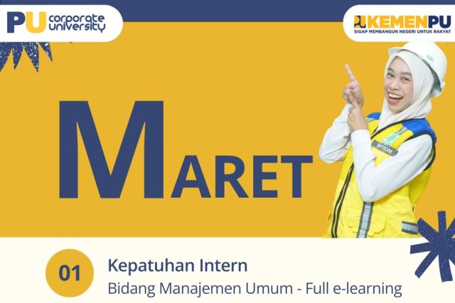 Jadwal Pelatihan Bulan Maret 2026
