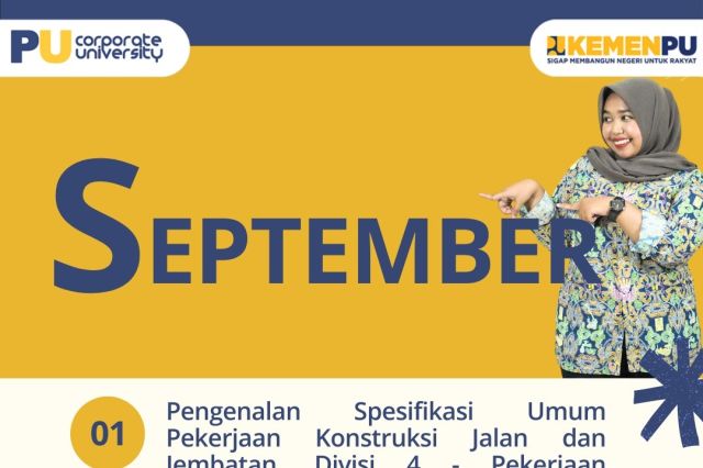 Jadwal Pelatihan Bulan September 2026