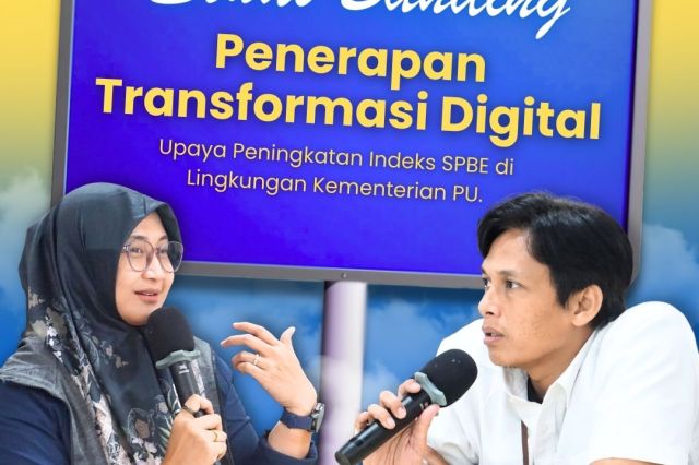 Balai Jasa Konstruksi Wilayah V Banjarmasin Lakukan Studi Banding SPBE ke Bapekom PU Wilayah VII Banjarmasin.