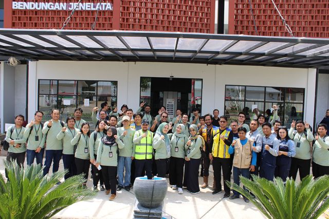 Kunjungan Lapangan SMK3 Proyek Jenelata Kab. Gowa4