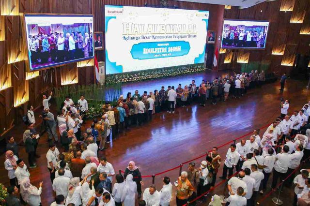 Halal Bi Halal Keluarga Besar Kementerian PU, Momen Saling Memaafkan, Mempererat Silaturahmi dan Tali Persaudaraan
