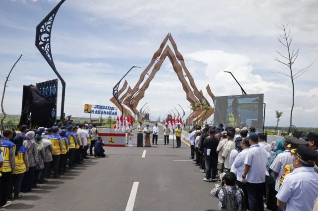 Presiden Prabowo Resmikan Jembatan Kabanaran, Perkuat Konektivitas Bantul - Kulon Progo & Infrastruktur Strategis Lain