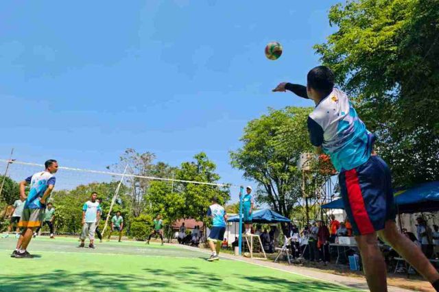 Berlangsung Meriah Turnamen Bola Voli Antar Unit Organisasi (Unor) Kementerian PU Provinsi Sulawesi Selatan