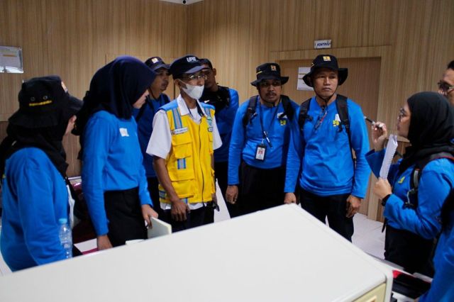Kunjungan Lapangan Operasi dan Pemeliheraan Bendungan Bili-bili Kab. Gowa
