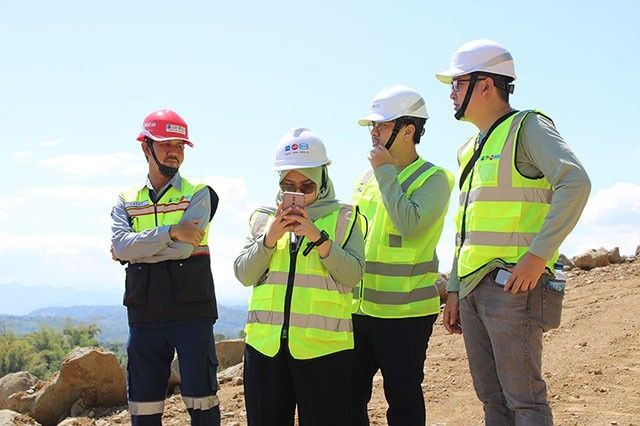 Kunjungan Lapangan SMKKK Ahli Muda di Proyek Pekerjaan Bendungan Jenelata