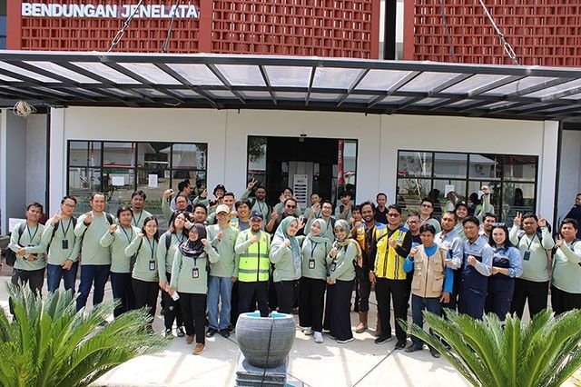 Kunjungan Lapangan SMKKK Ahli Muda di Proyek Pekerjaan Bendungan Jenelata