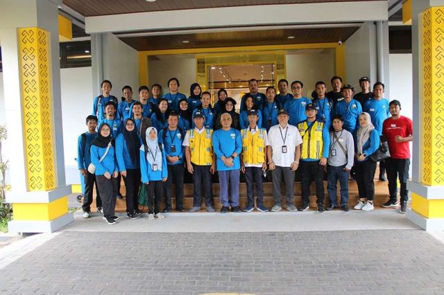 Kunjungan Lapangan Operasi dan Pemeliheraan Bendungan Bili-bili Kab. Gowa